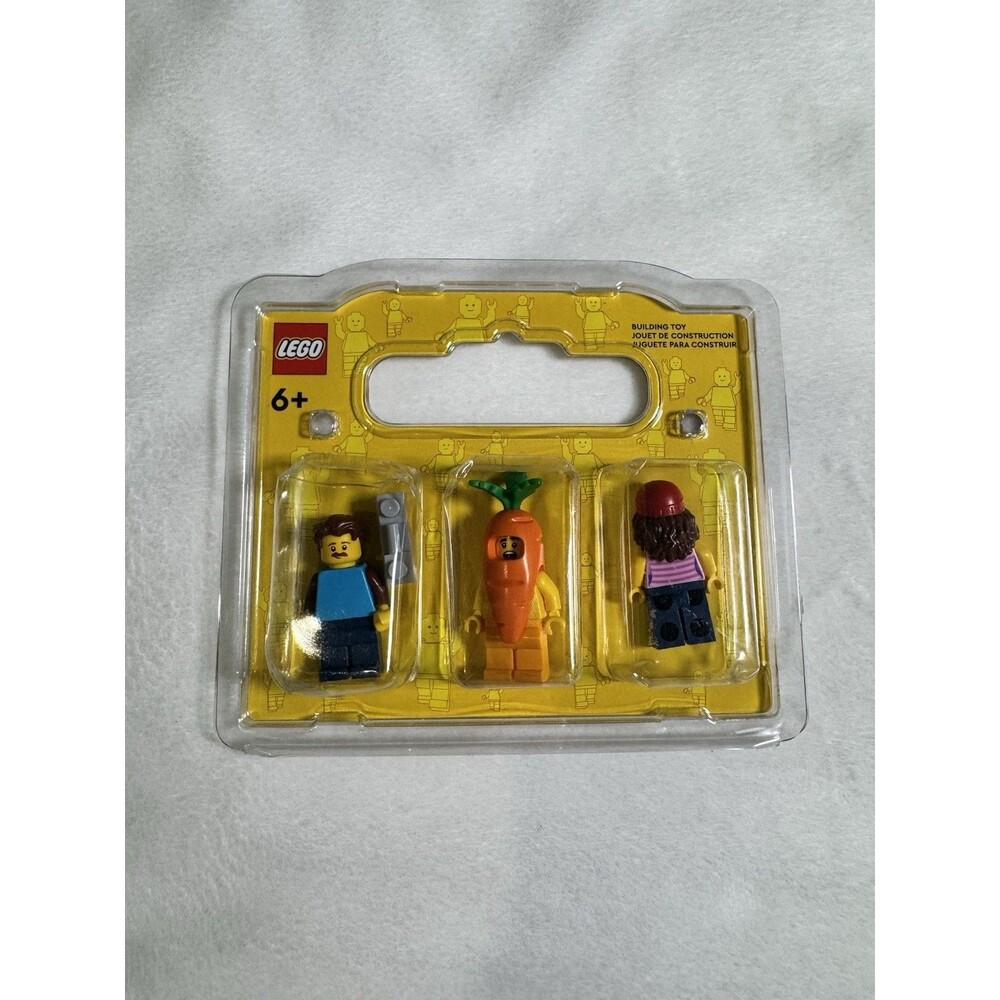 LEGO Build A Minifigure  852766 Pack of 3 New Carrot Mascot